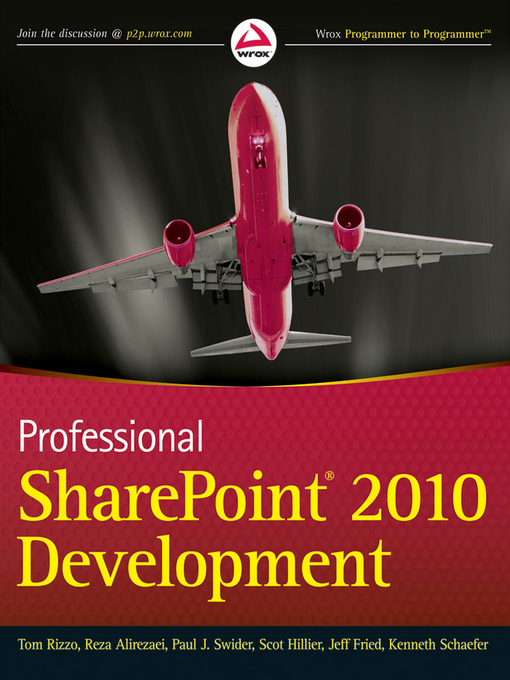 Cover image for Professional SharePoint 2010 Development